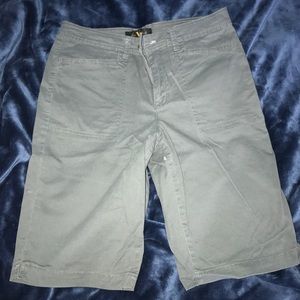 Green shorts